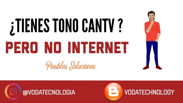 &iexcl;Descubre por qu&eacute; mi modem Cantv no conecta a Internet!