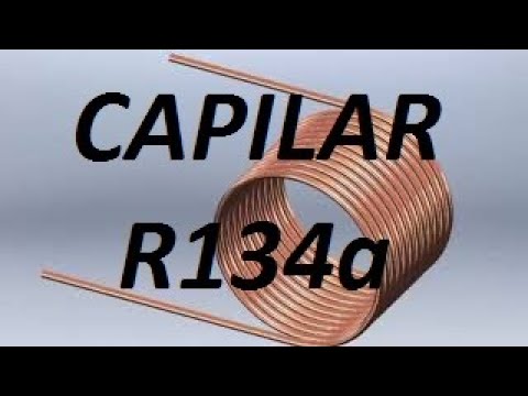 Descubre la eficiencia de la tabla de capilares para R134a en refrigeración